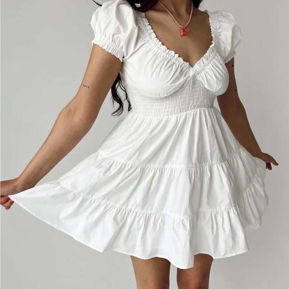 Princess Polly White Daniela Mini Dress